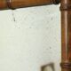 Antique French Wooden Faux Bamboo Mirror 52x39cm