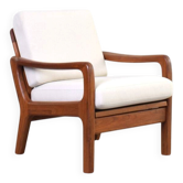 Fauteuil par Juul Kristensen et fauteuil en teck danois, ensemble de 2