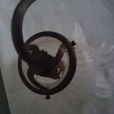 Art deco tulip wall sconce