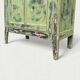 Armoire bonnetière parisienne ancienne patine kaki