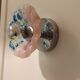 Murano flower wall light