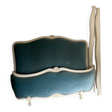 Lit capitonné style Louis XV