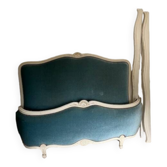 Louis XV style padded bed