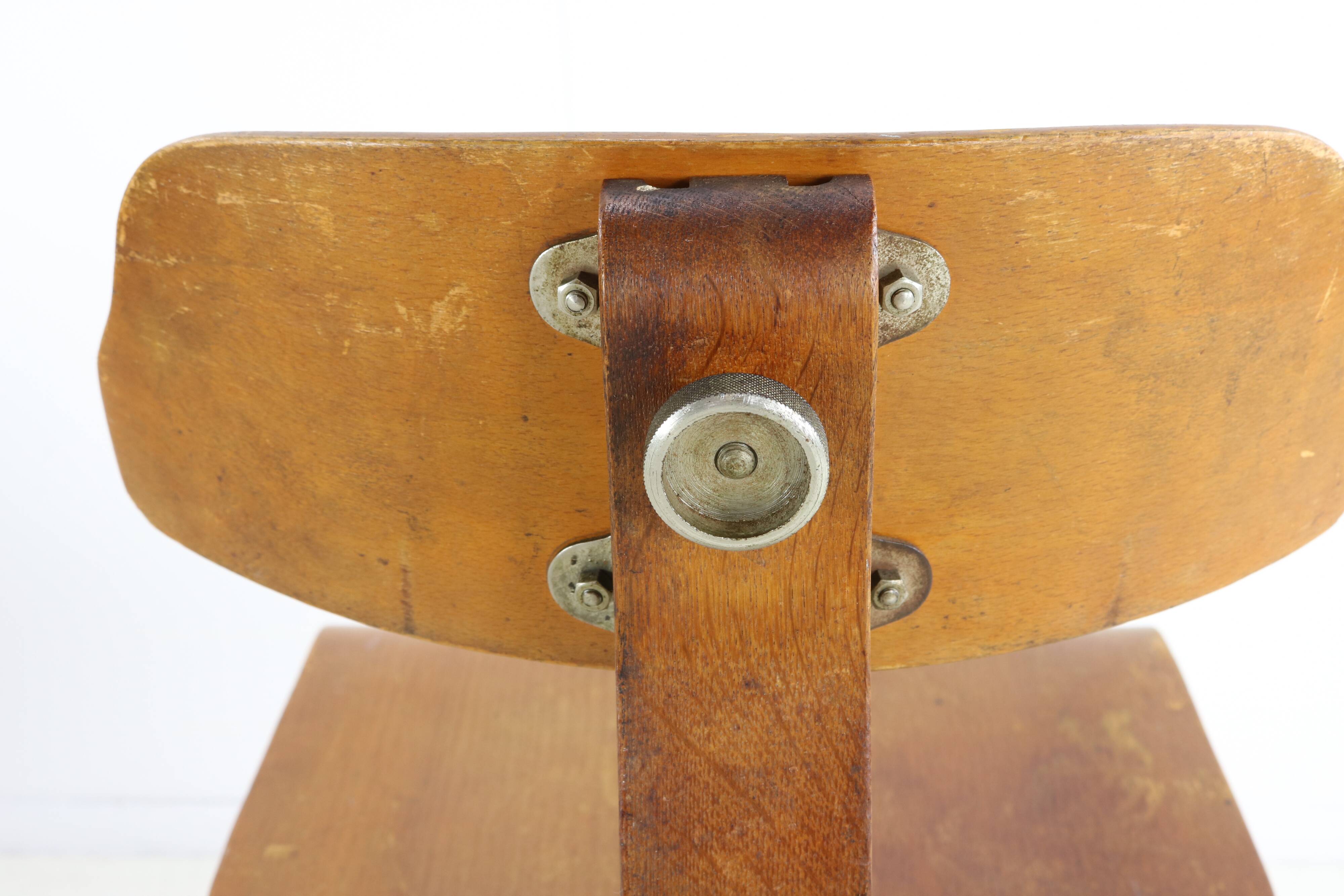 Europa desk chair German twenties design for Olympia Büromaschinenwerke AG