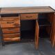 Buffet en bois et métal