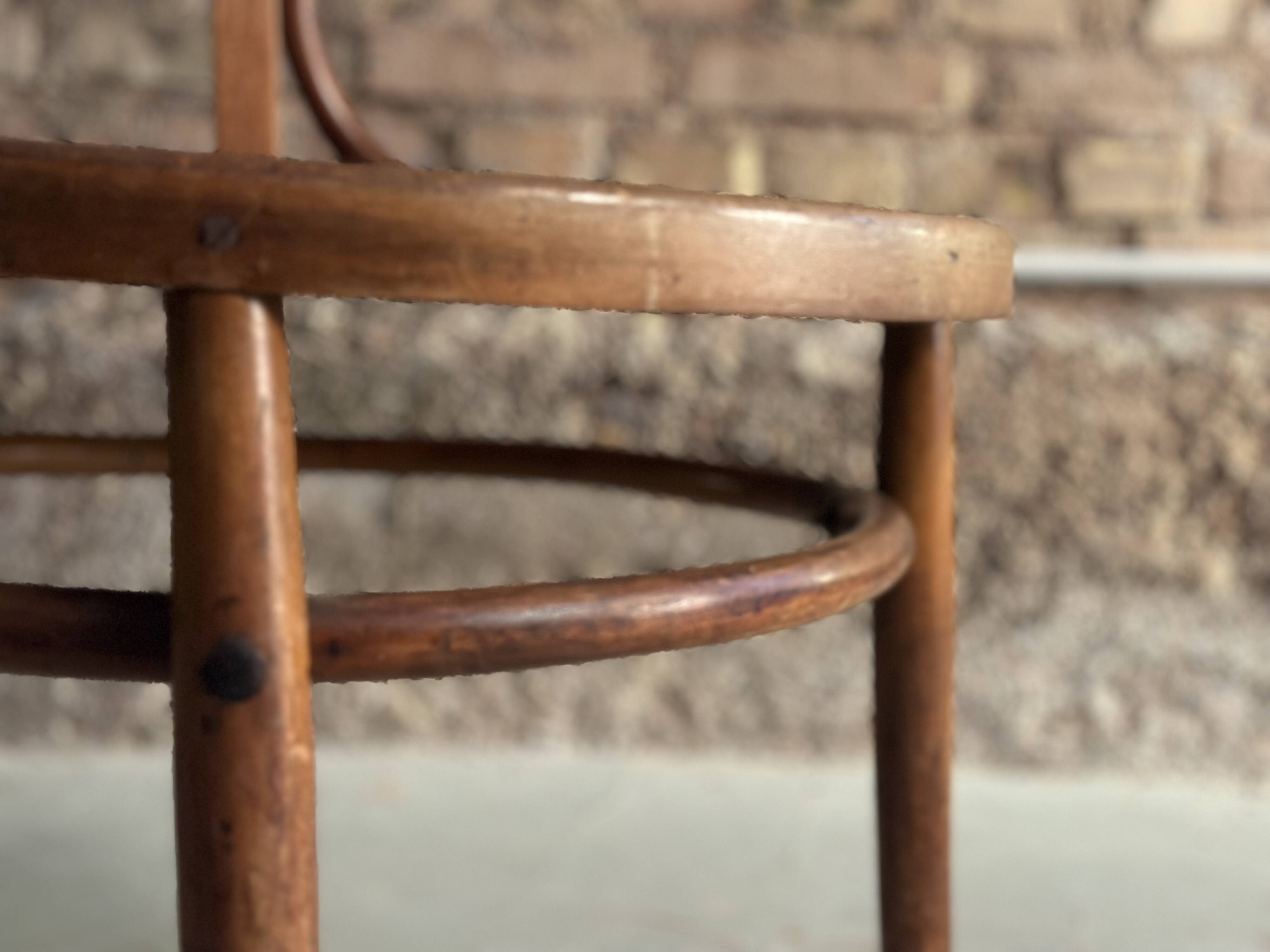 Beech armchair J&J Kohn