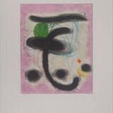 Joan Miró: Portrait of a Woman - Signed Lithograph