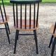 Lot of 4 vintage Scandinavian-style chairs
