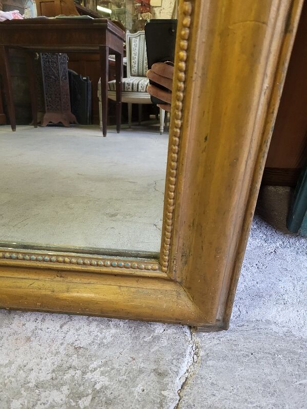 Mirror louis philippe dore of the XlXth siecle