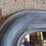 Old patinated mirror - 71x53cm