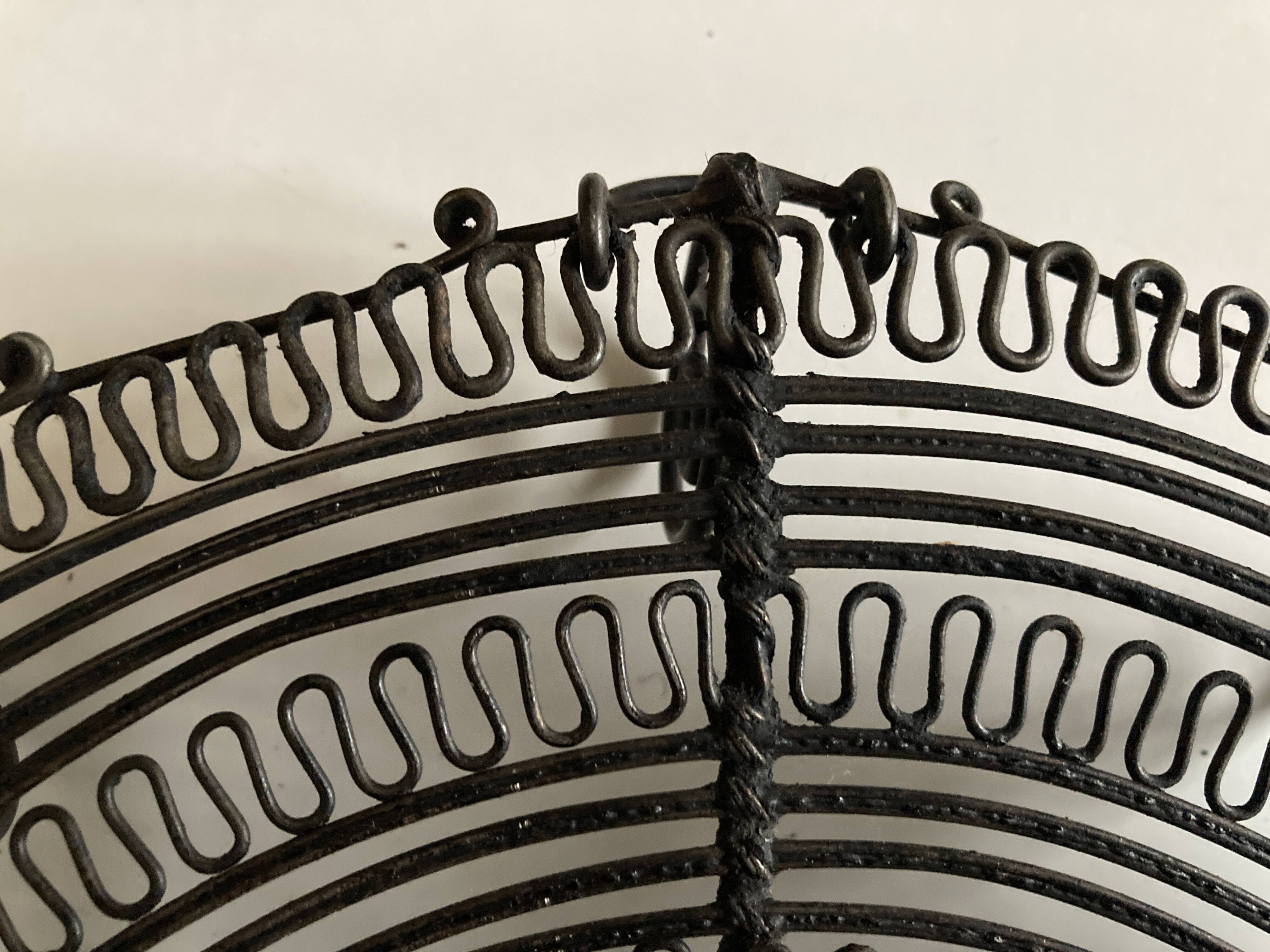 Iron cake dish 19th Popular Arts