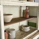 Glass display cabinet