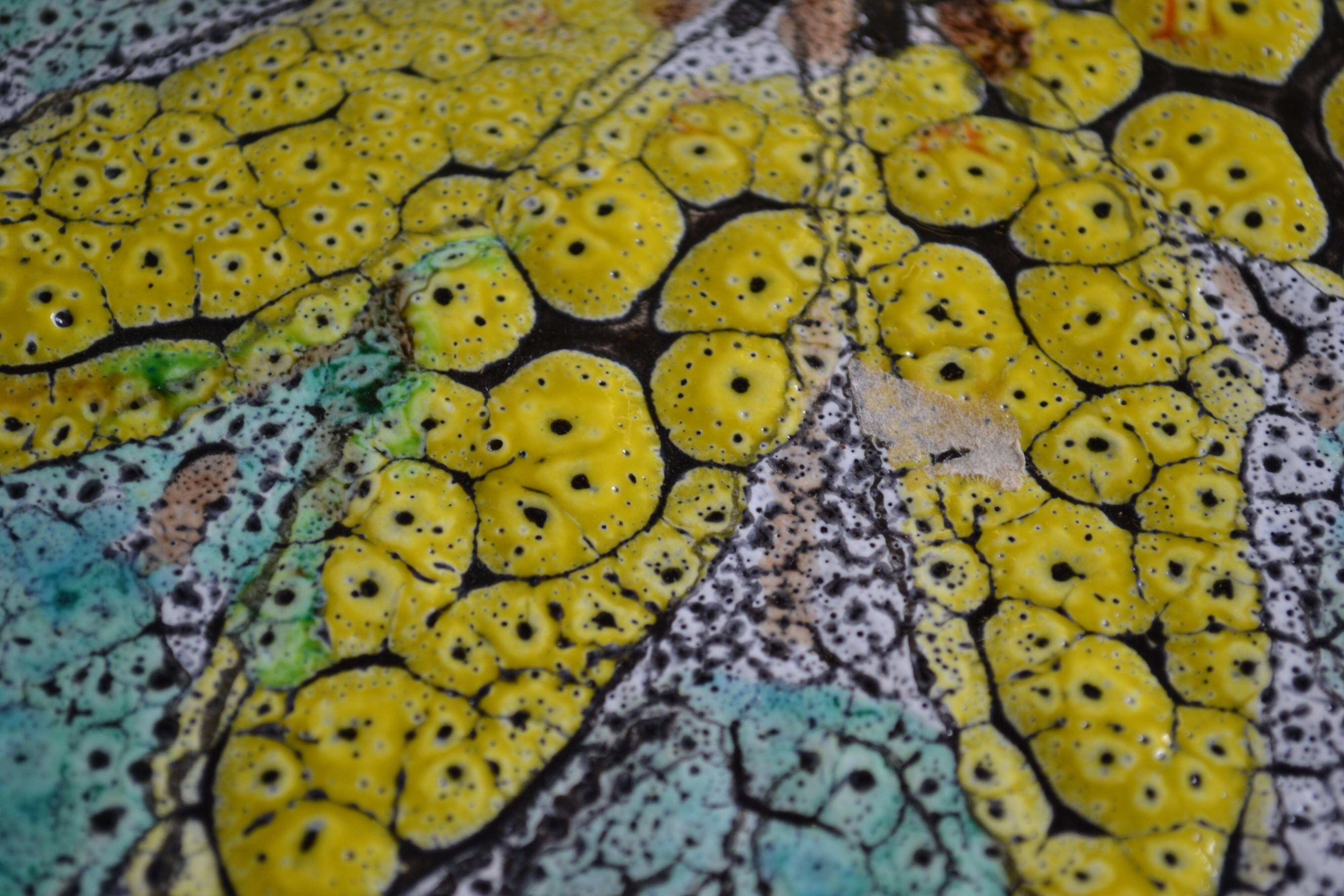 Vintage ceramic cheese board 1960