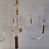 Murano chandelier 6 arms de mayo