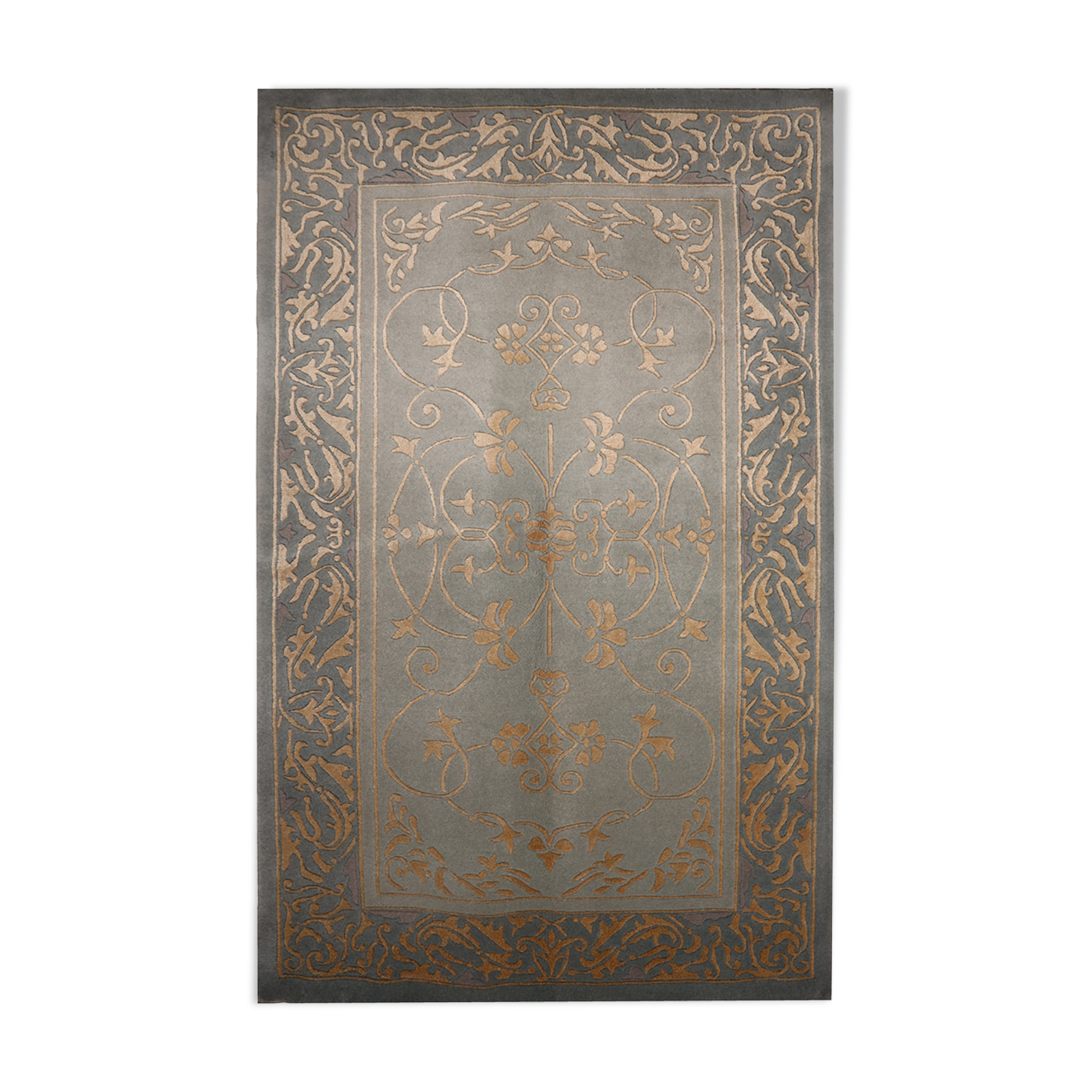 Tapis en soie bohème fait à la main 90x150cm