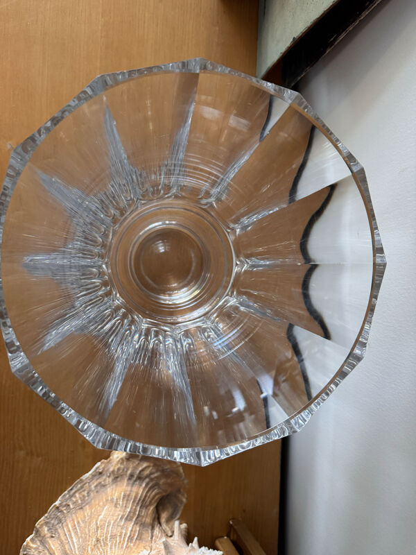 Grand vase en cristal  Baccarat