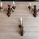 Appliques, lot de 3