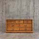 Oak wood dresser with 7 drawers by Florida Furniture Industries / 1980s /