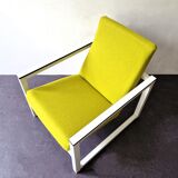 Reupholstered lounge chair by Tjerk Reijenga and Friso Kramer for Pilastro, The Netherlands 1960's