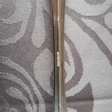 Art nouveau housewife, 48 pieces, 24 guests, foliage model, silver metal