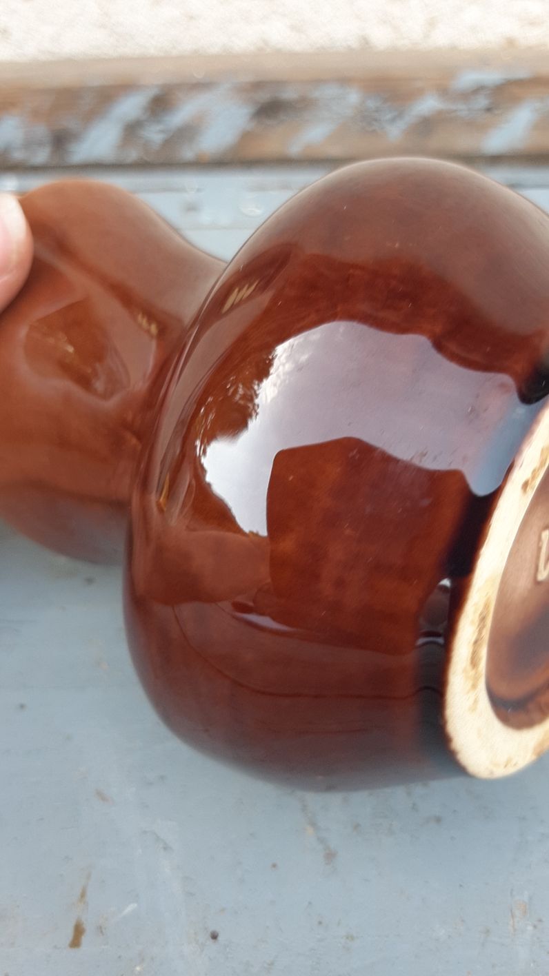 Vase en grès émaillé Poet Laval années 60