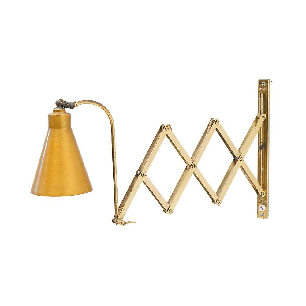 Wall lamp with a pantograph, 1950s