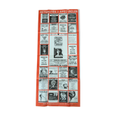 Affiche vintage de spectacles  parisiens