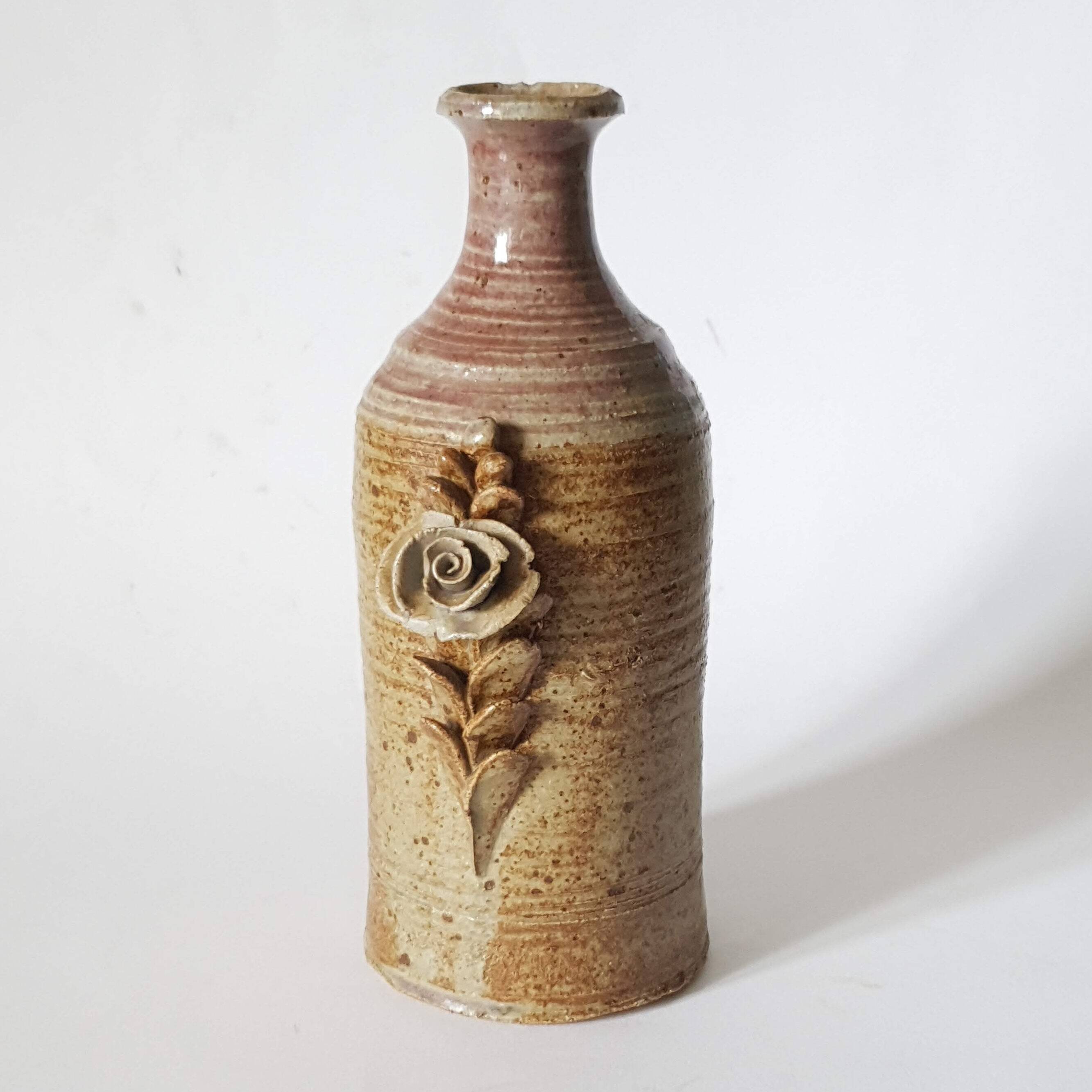 La Borne sandstone soliflore vase