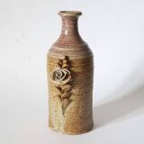 Vase soliflore en grès La Borne