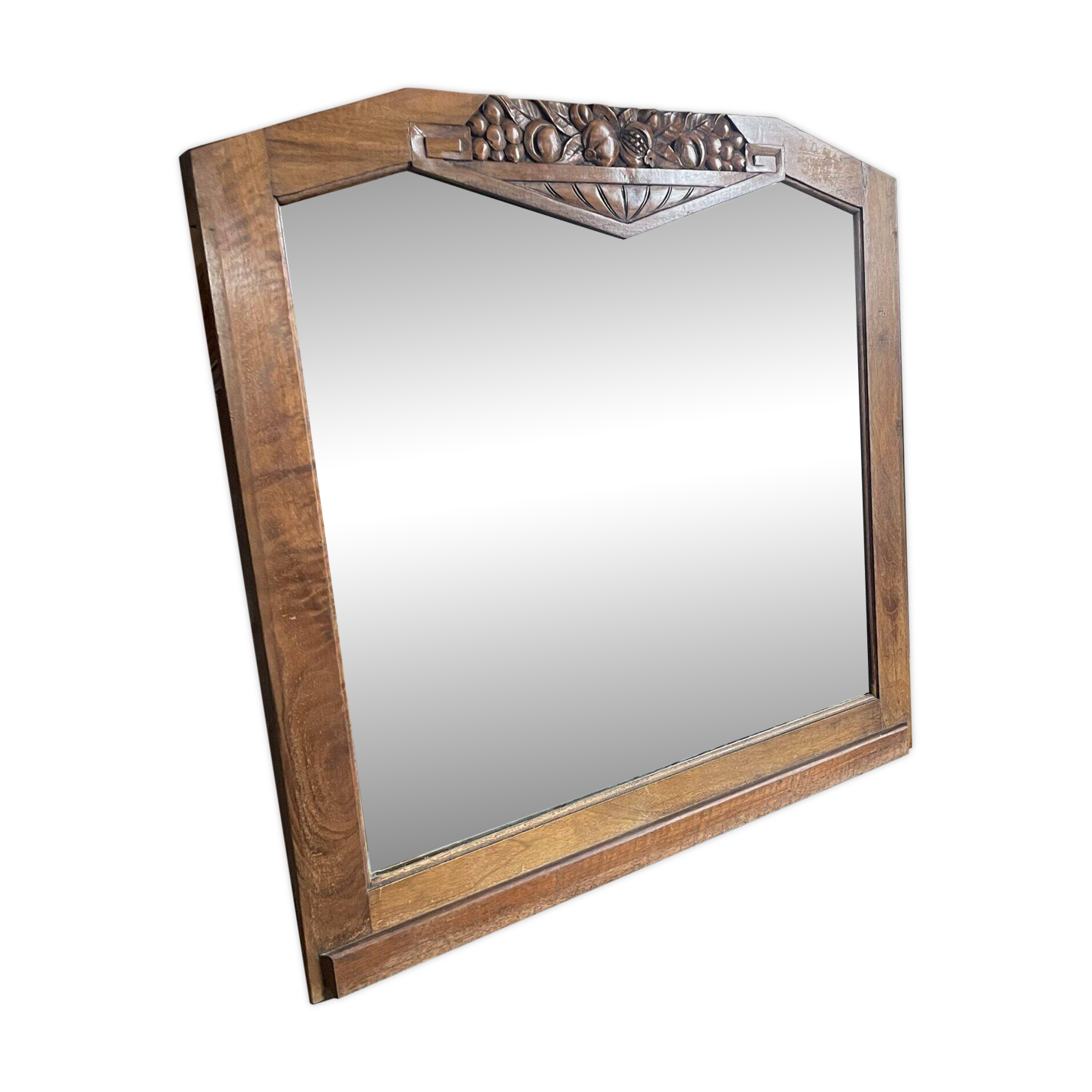 Bevelled Art Deco mirror