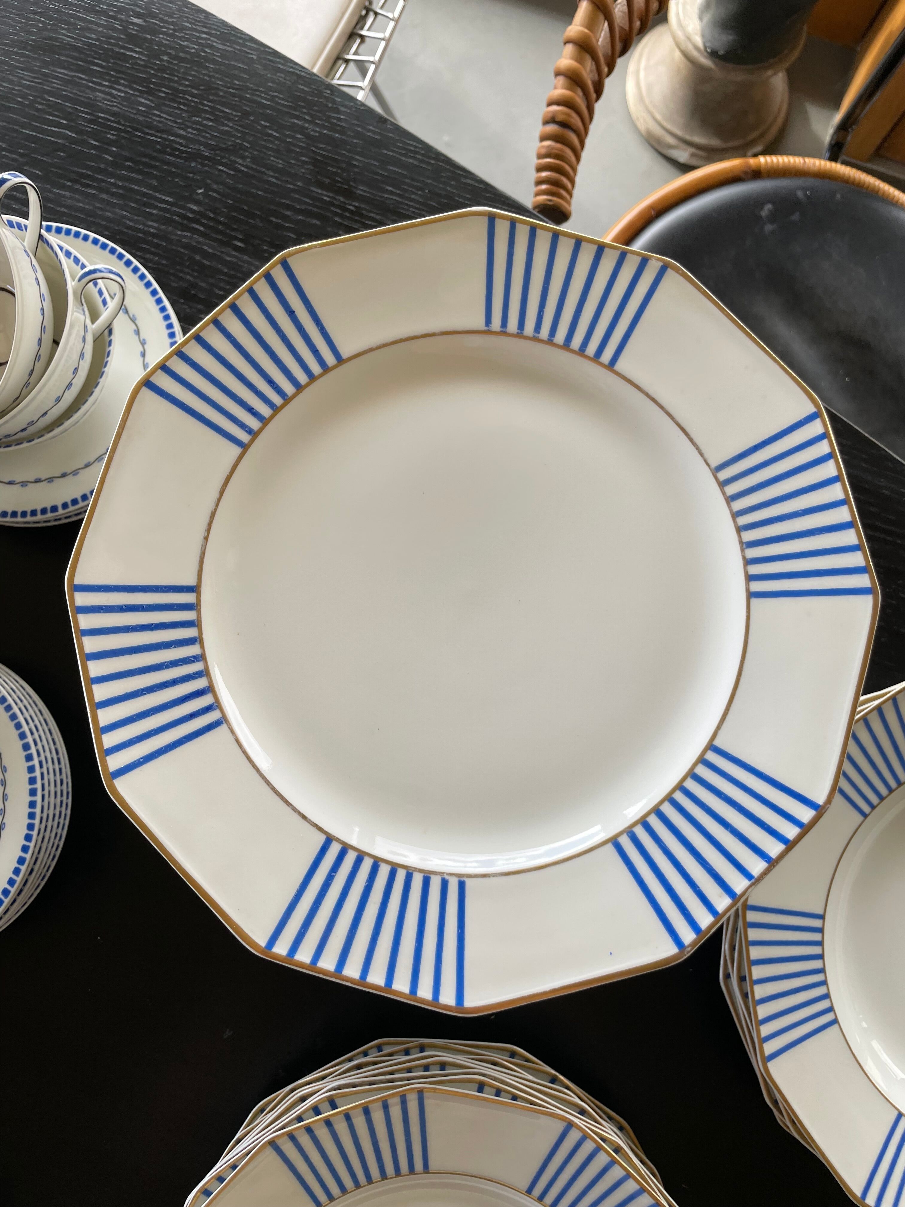 Set XXL crockery Limoges A.Lanternier