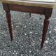 Table basse ancienne style louis xvi avec plateau marbre