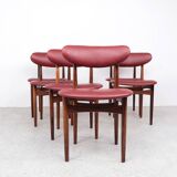 Danish design dining chairs by Scantic Mobelvaerk, 1960s