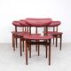 Danish design dining chairs by Scantic Mobelvaerk, 1960s