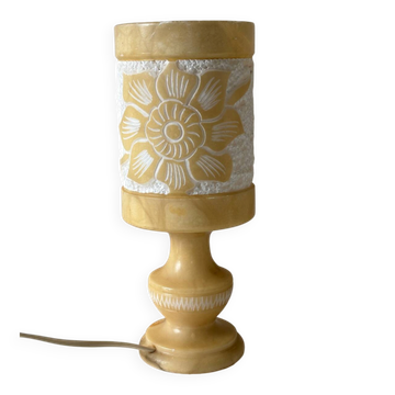Alabaster lamp