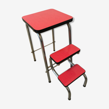 Tabouret escabeau formica