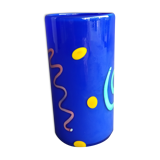 signed 80s murano glass vase