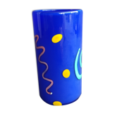 signed 80s murano glass vase