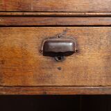 Office furniture, old glove maker's table.
