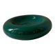 Round green ashtray/pocket organizer by François Chatain, France, 1980