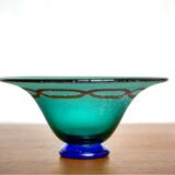 Duo of Murano glass cups signed Franco Moretti