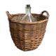 Dame jeanne avec son panier 10 litres