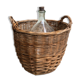 Dame jeanne avec son panier 10 litres