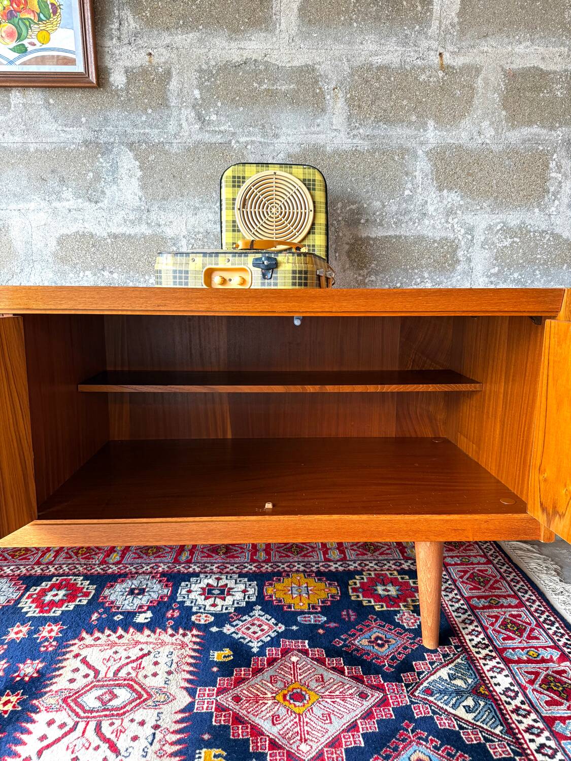 Vintage Scandinavian teak sideboard, 1960s/70s.