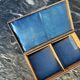 Air France silver metal box