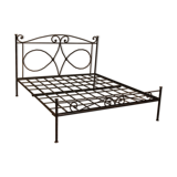 Wrought iron bed 1m80