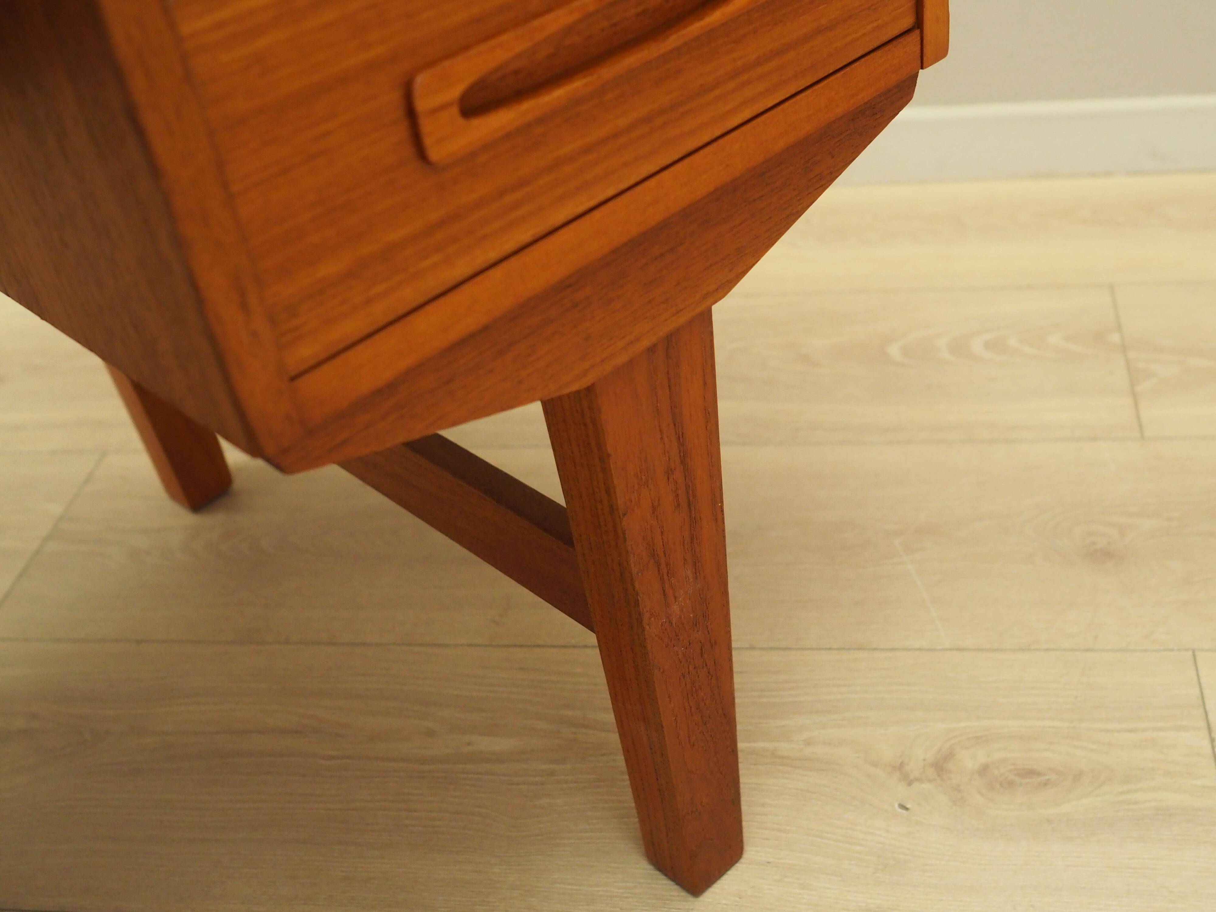 Teak desk, Danish design, 1960s, production: Denmark