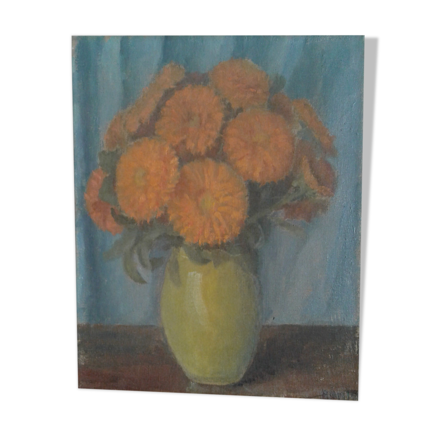 Still life with bouquet of flowers circa 50