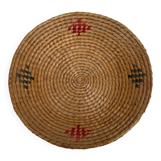Basket, ethnic and vintage basketry from Zaire 1950-1960.