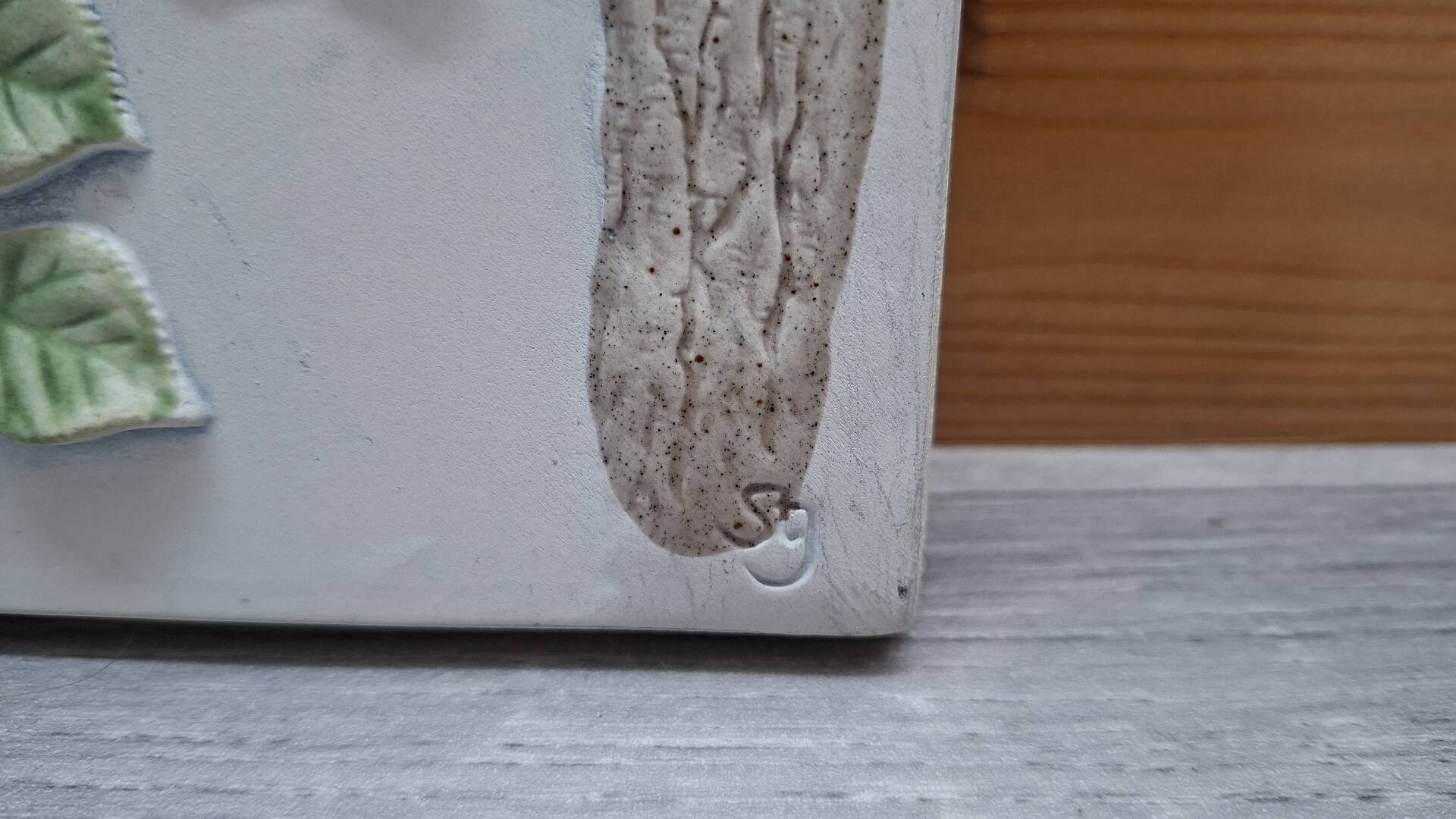 Wall plaque in ceramic JIE Gantofta, Sweden